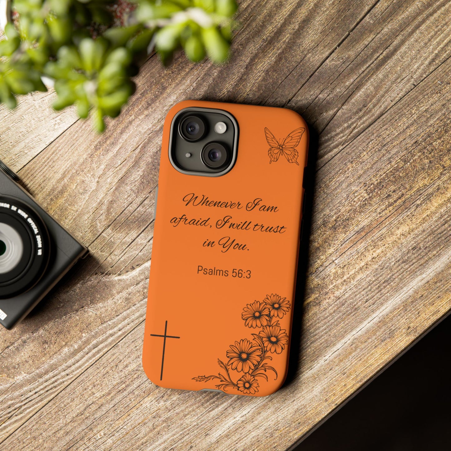Faith-Inspired Phone Case, Inspirational Tough Case for Women, Christian Gifts, Encouragement, Motivational Bible Verse