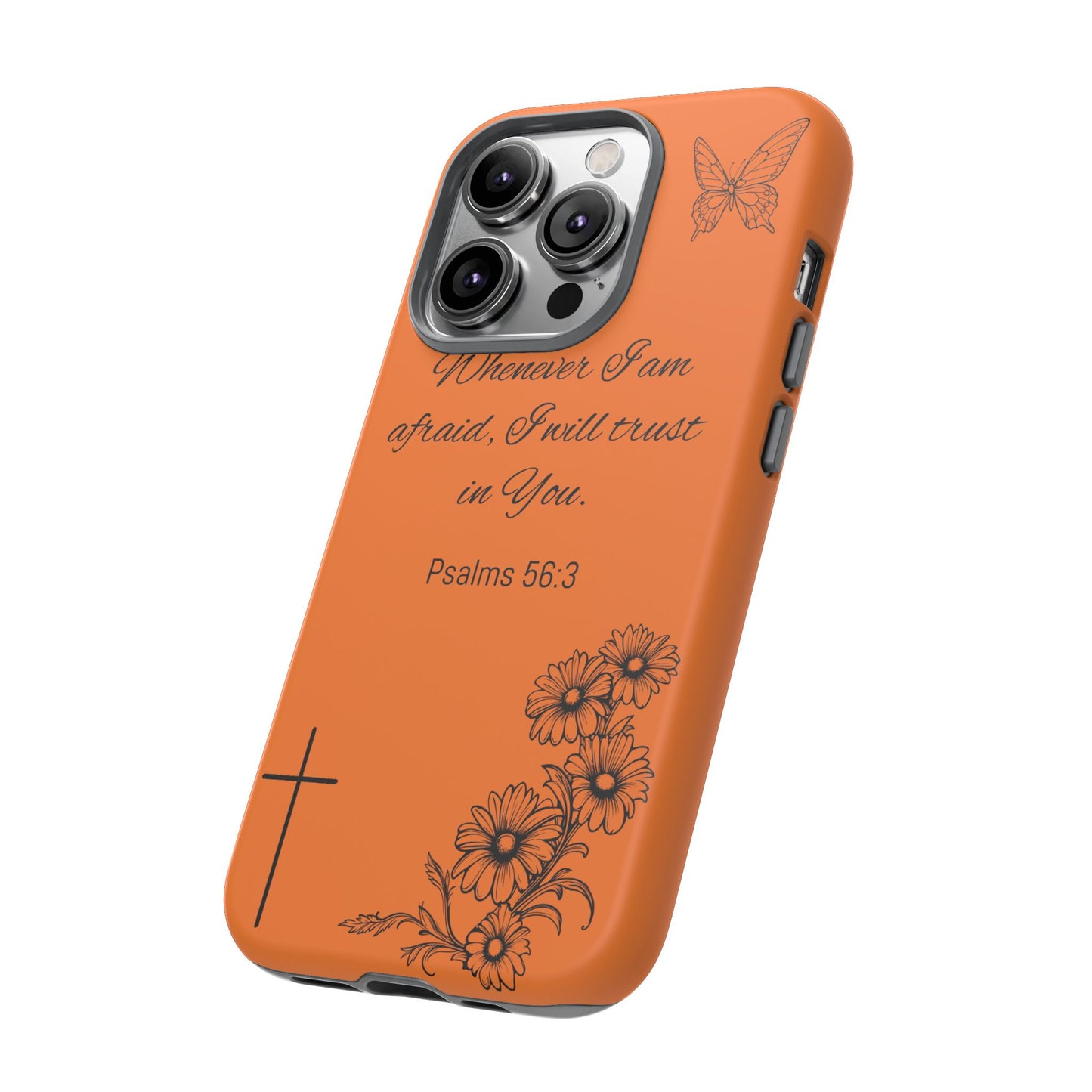 Faith-Inspired Phone Case, Inspirational Tough Case for Women, Christian Gifts, Encouragement, Motivational Bible Verse
