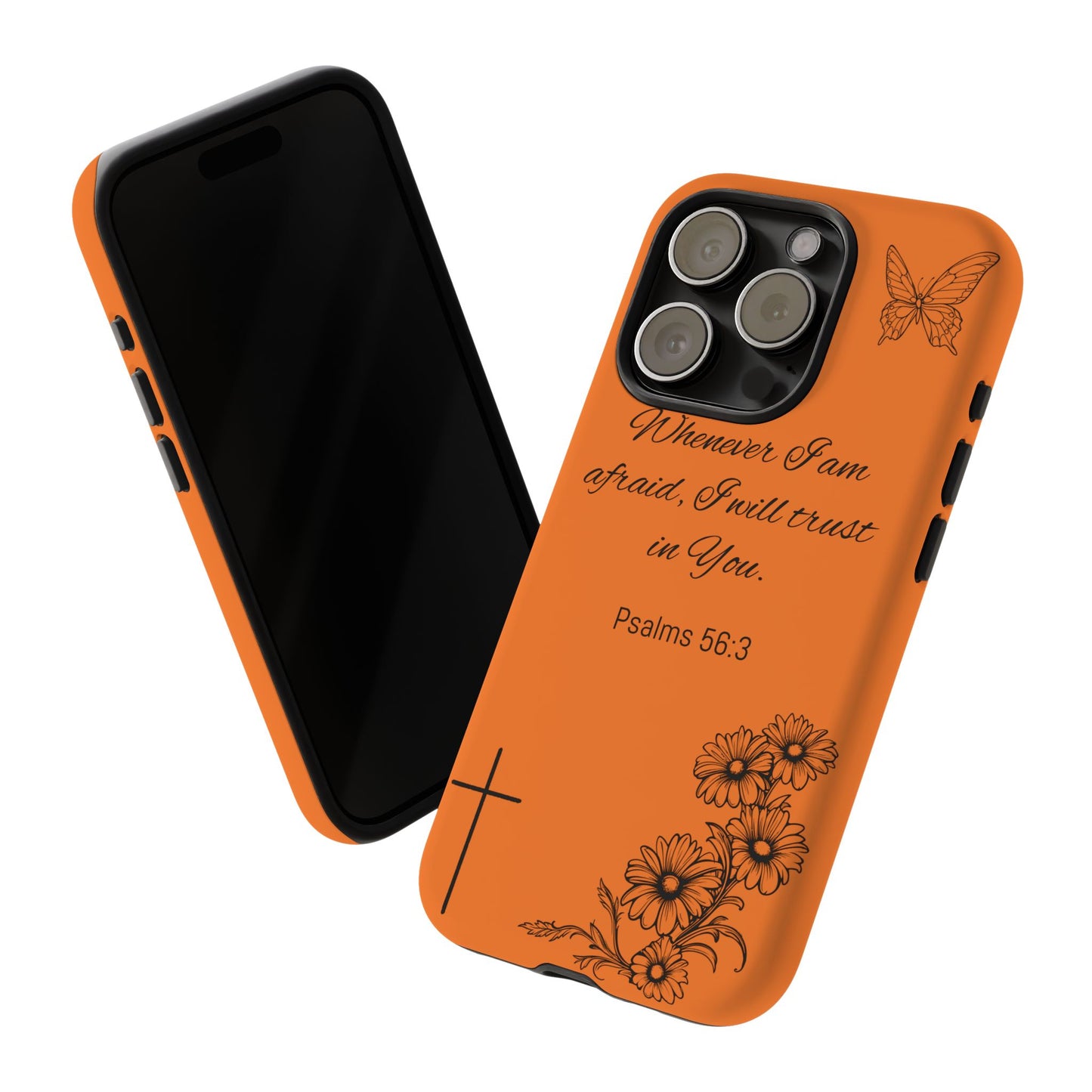 Faith-Inspired Phone Case, Inspirational Tough Case for Women, Christian Gifts, Encouragement, Motivational Bible Verse