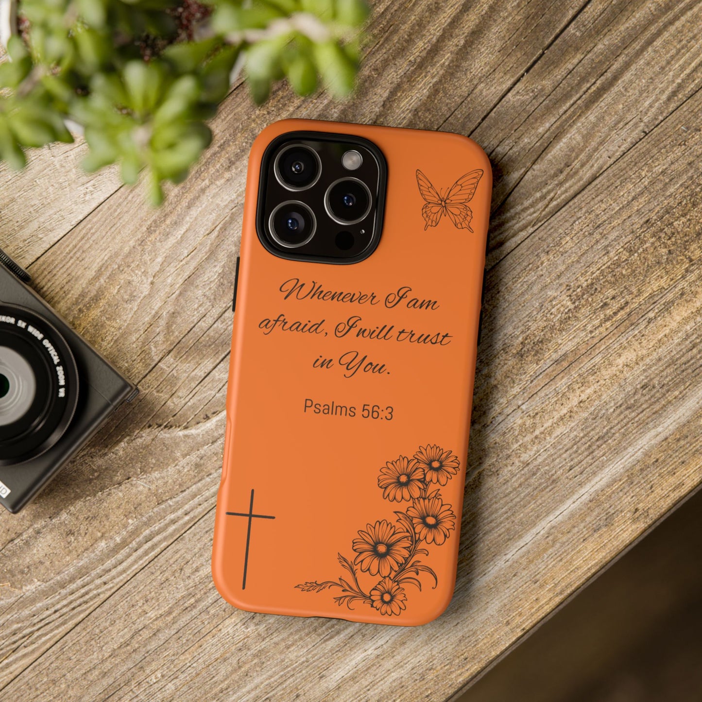 Faith-Inspired Phone Case, Inspirational Tough Case for Women, Christian Gifts, Encouragement, Motivational Bible Verse