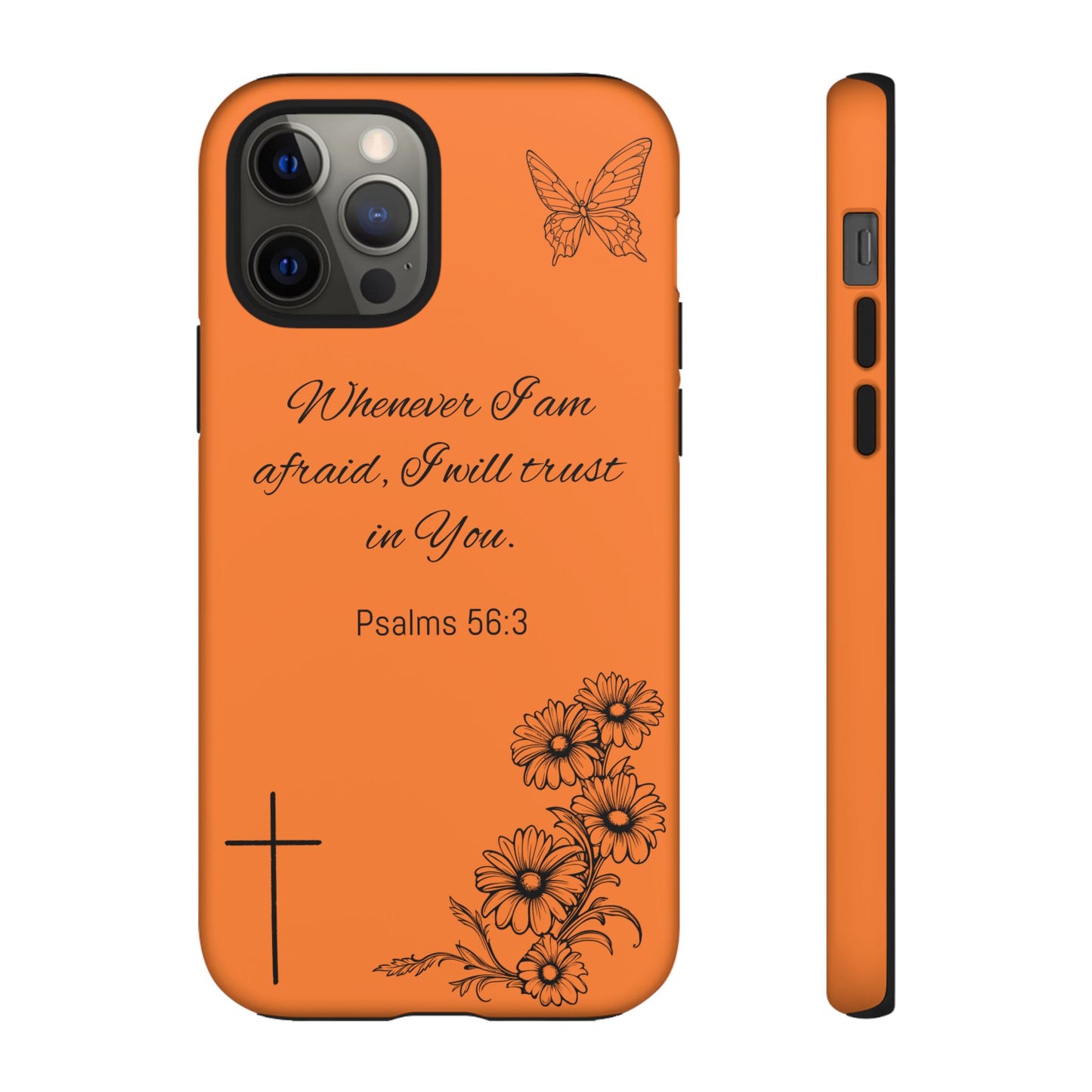 Faith-Inspired Phone Case, Inspirational Tough Case for Women, Christian Gifts, Encouragement, Motivational Bible Verse