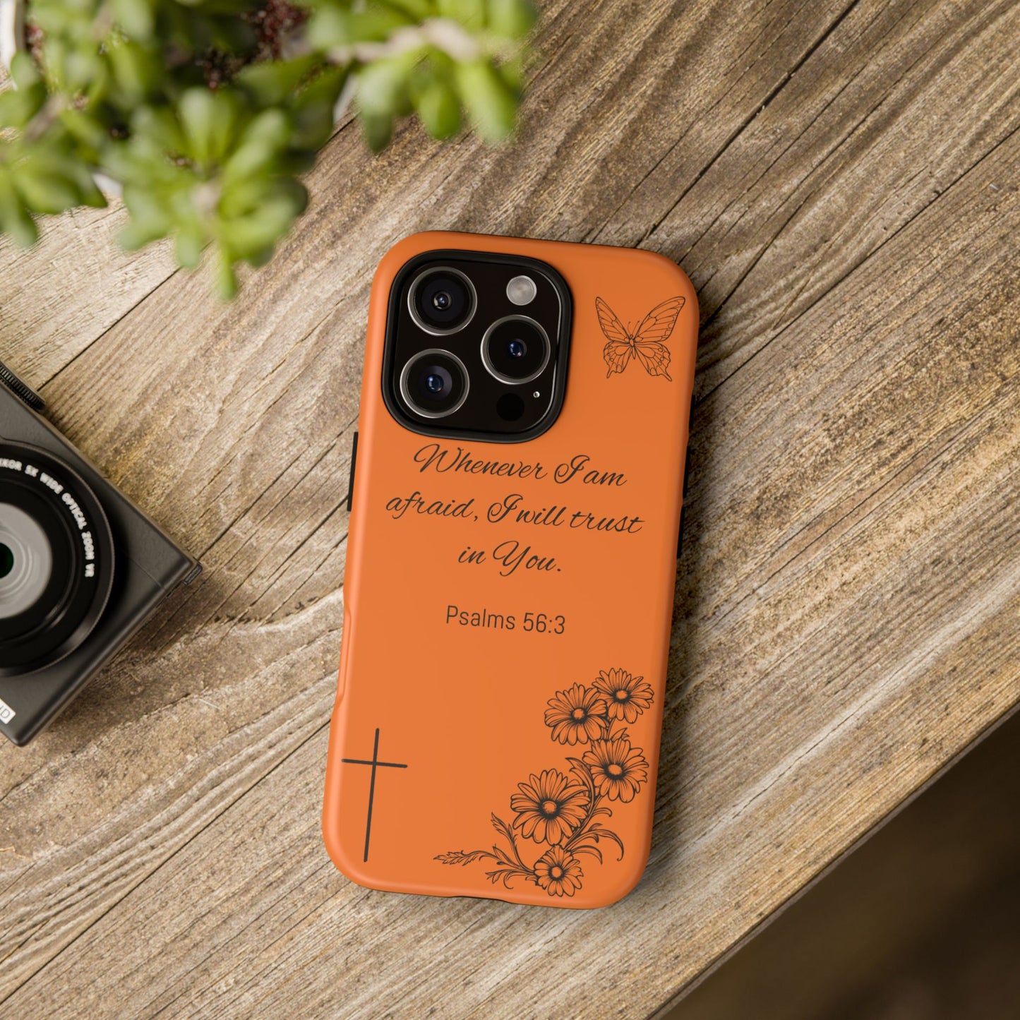 Faith-Inspired Phone Case, Inspirational Tough Case for Women, Christian Gifts, Encouragement, Motivational Bible Verse