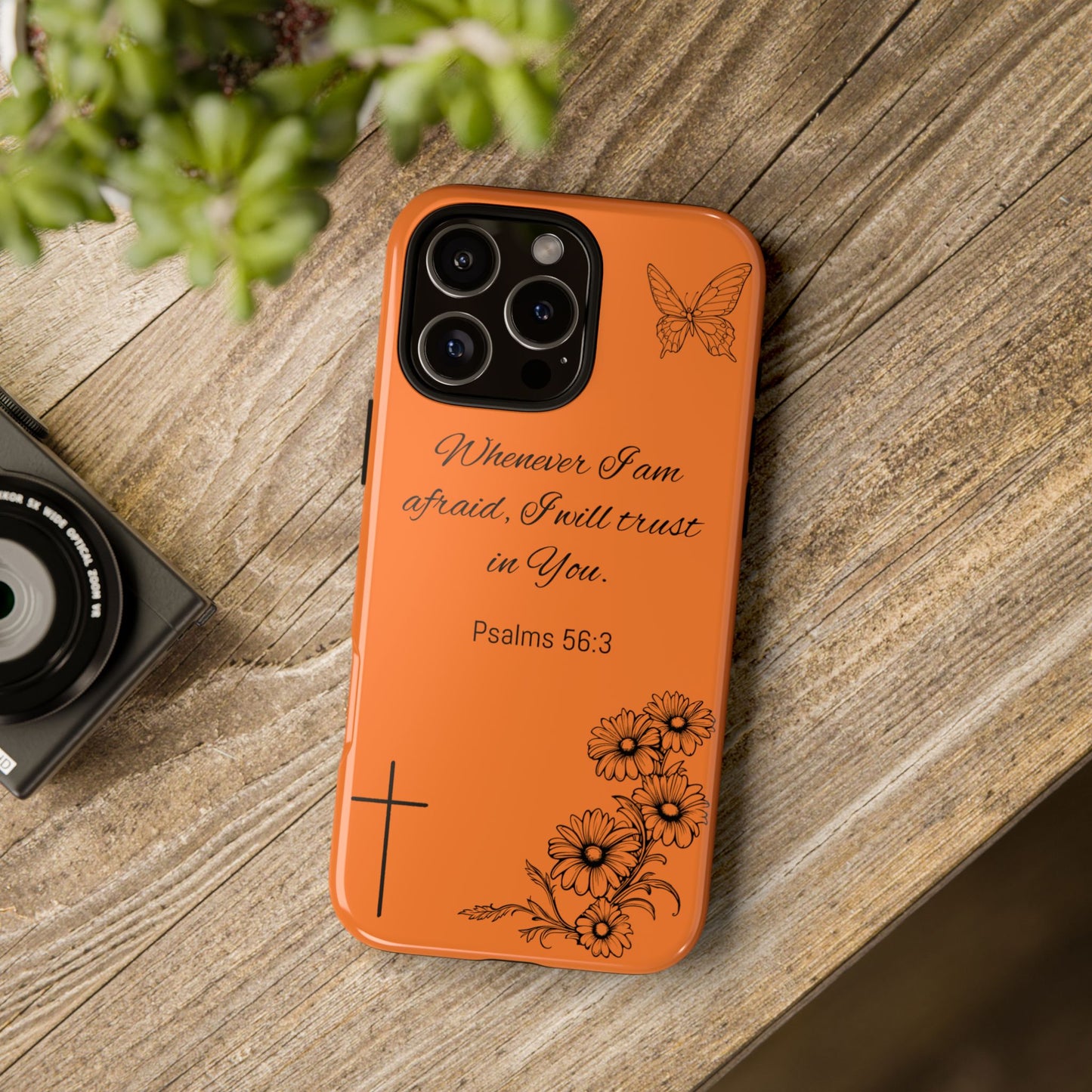 Faith-Inspired Phone Case, Inspirational Tough Case for Women, Christian Gifts, Encouragement, Motivational Bible Verse