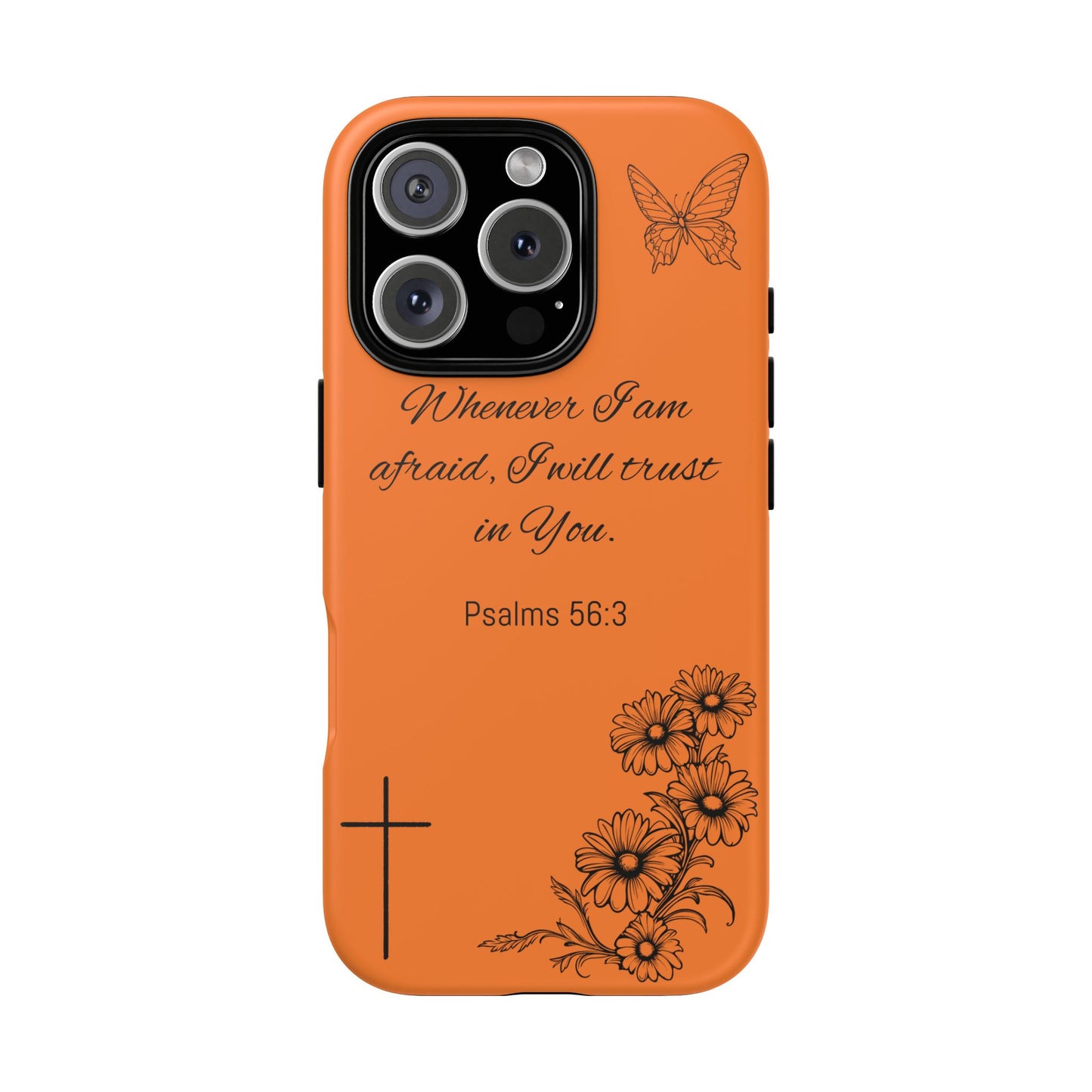 Faith-Inspired Phone Case, Inspirational Tough Case for Women, Christian Gifts, Encouragement, Motivational Bible Verse