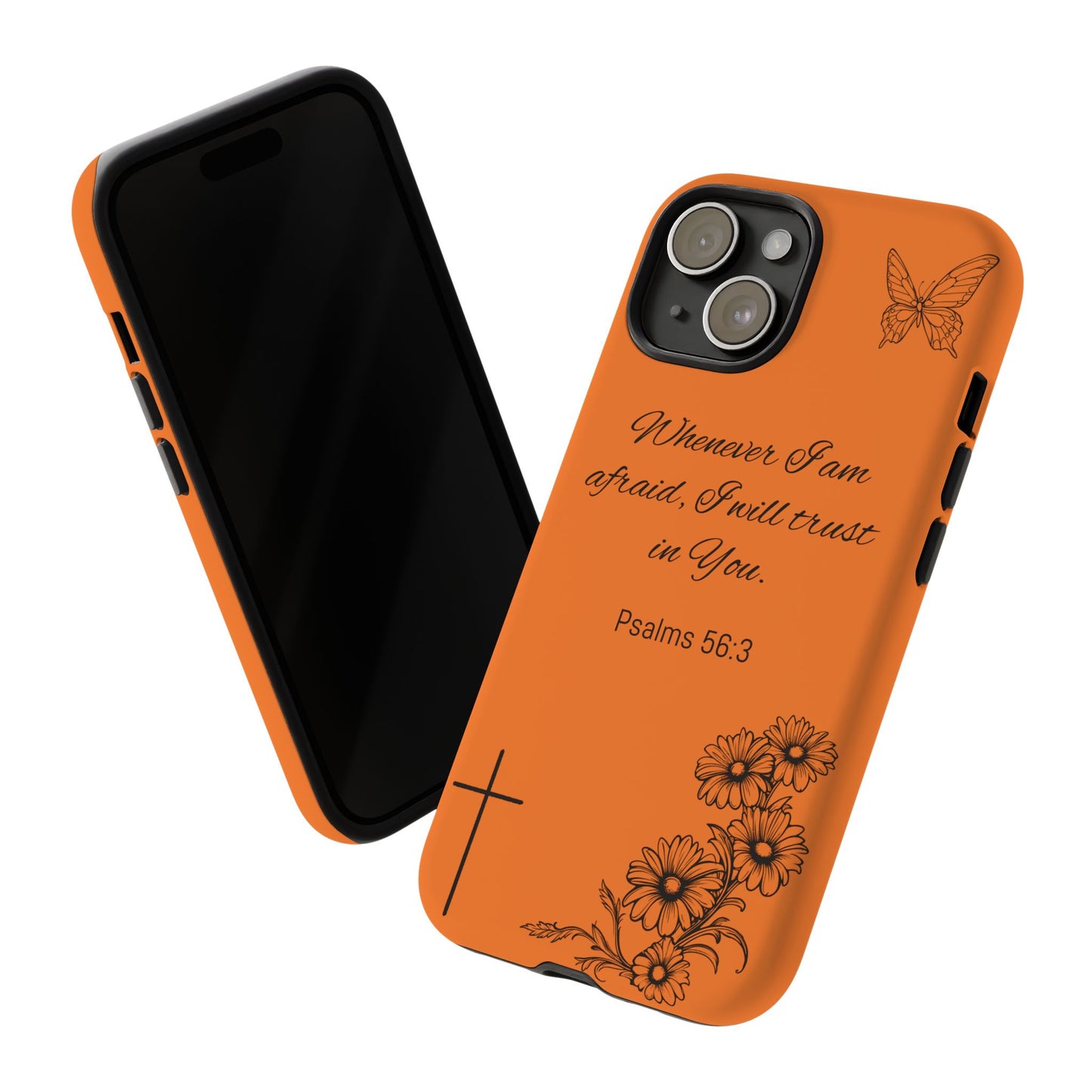 Faith-Inspired Phone Case, Inspirational Tough Case for Women, Christian Gifts, Encouragement, Motivational Bible Verse
