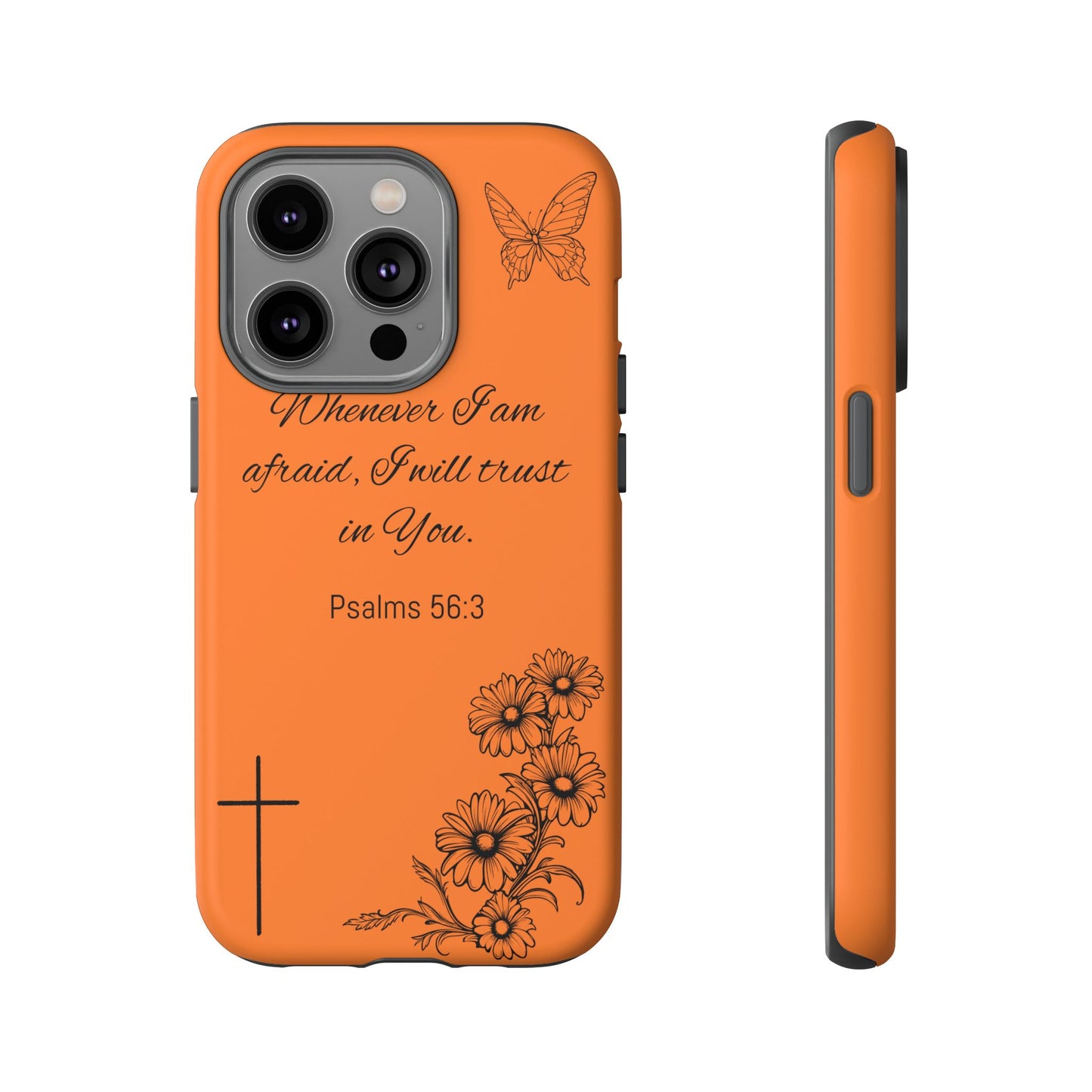 Faith-Inspired Phone Case, Inspirational Tough Case for Women, Christian Gifts, Encouragement, Motivational Bible Verse