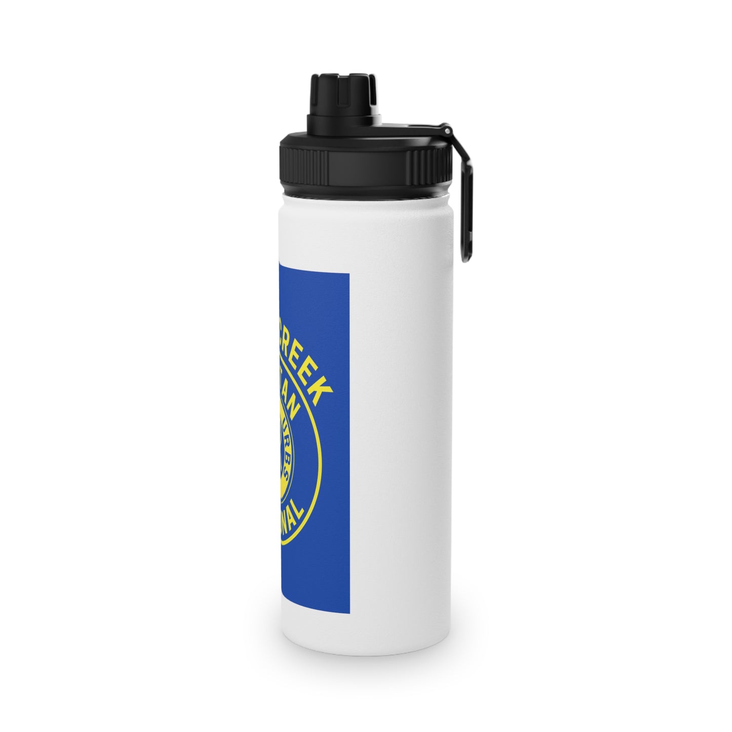 Durable Stainless Steel Water Bottle, Sports Lid, Camp Creek Ruritan National