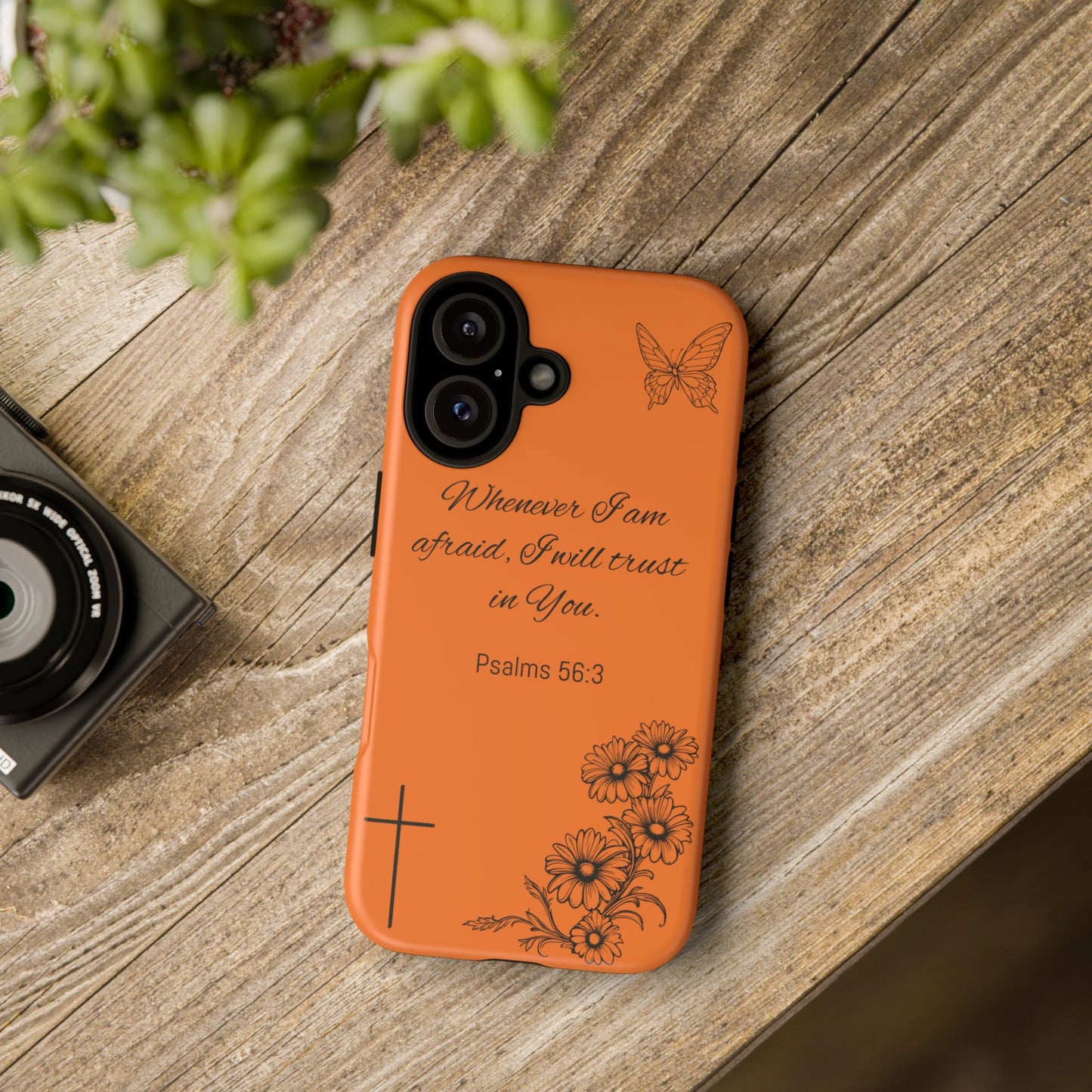 Faith-Inspired Phone Case, Inspirational Tough Case for Women, Christian Gifts, Encouragement, Motivational Bible Verse