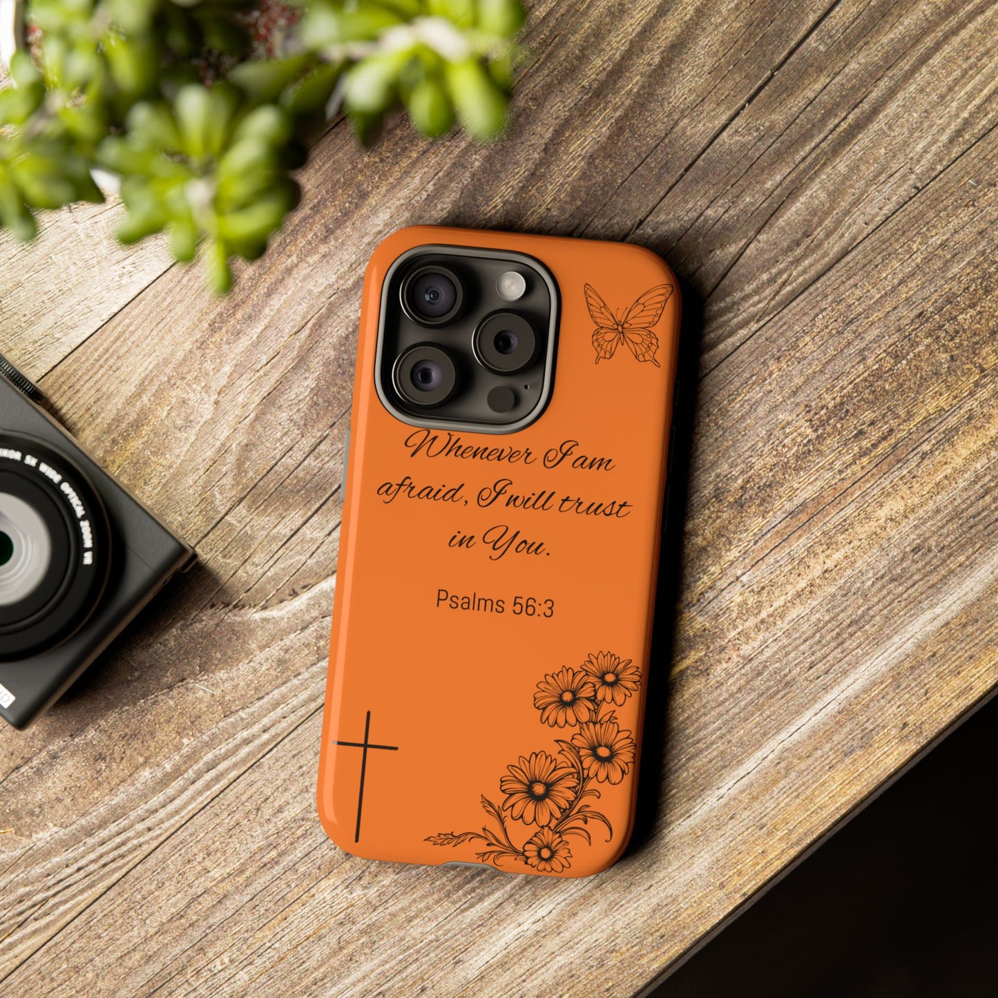 Faith-Inspired Phone Case, Inspirational Tough Case for Women, Christian Gifts, Encouragement, Motivational Bible Verse