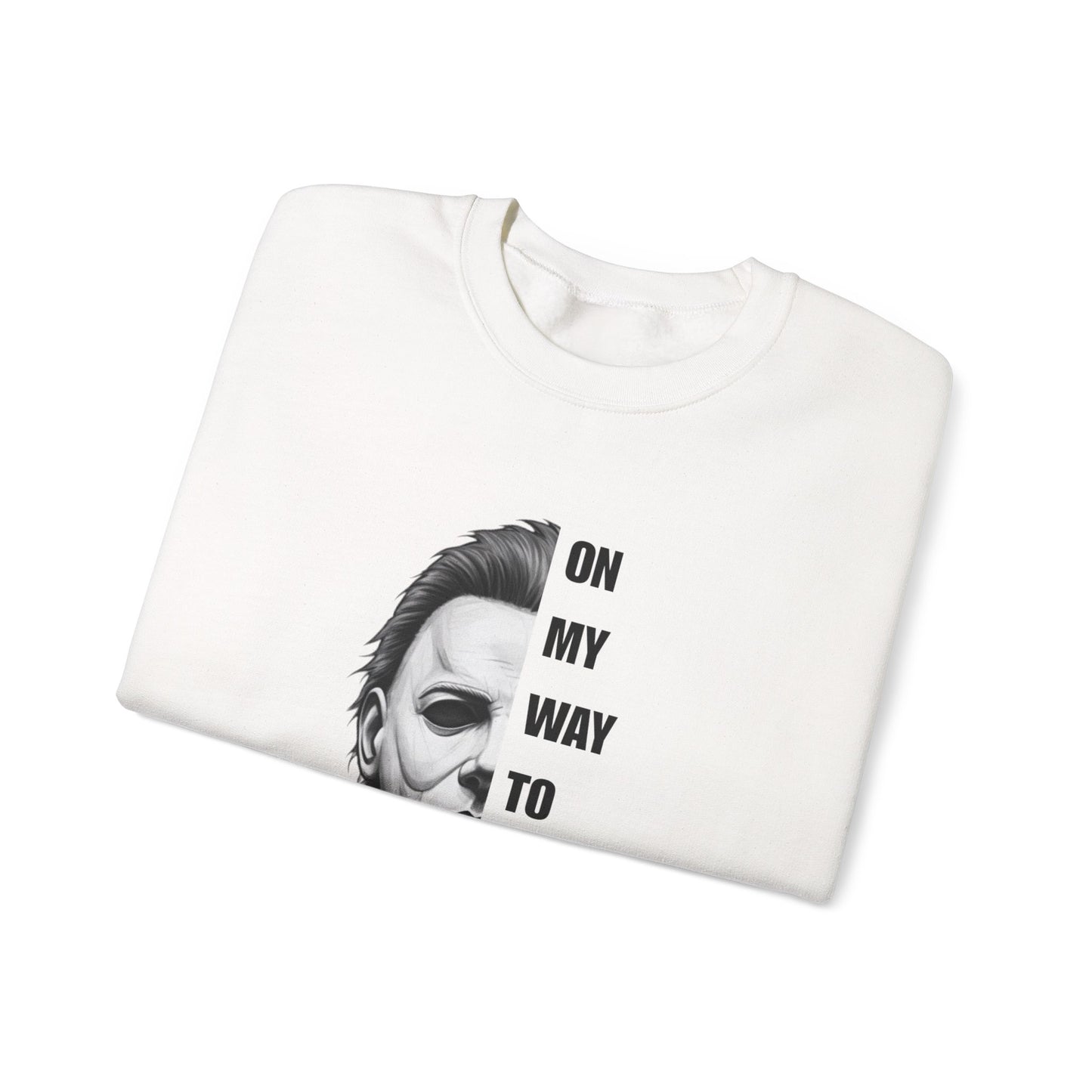 Michael Myers Sweatshirt, Horror Movie Apparel, Unisex Crewneck, Bad Decisions Gift, Halloween Costume, Spooky Fashion