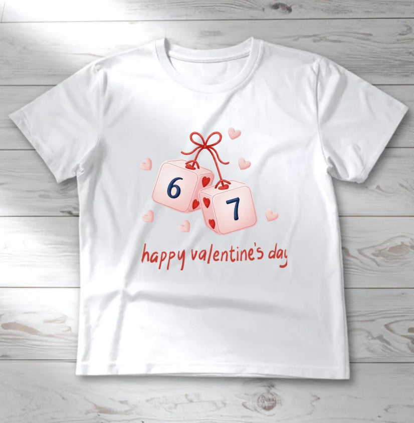 Valentine’s Day Dice shirt