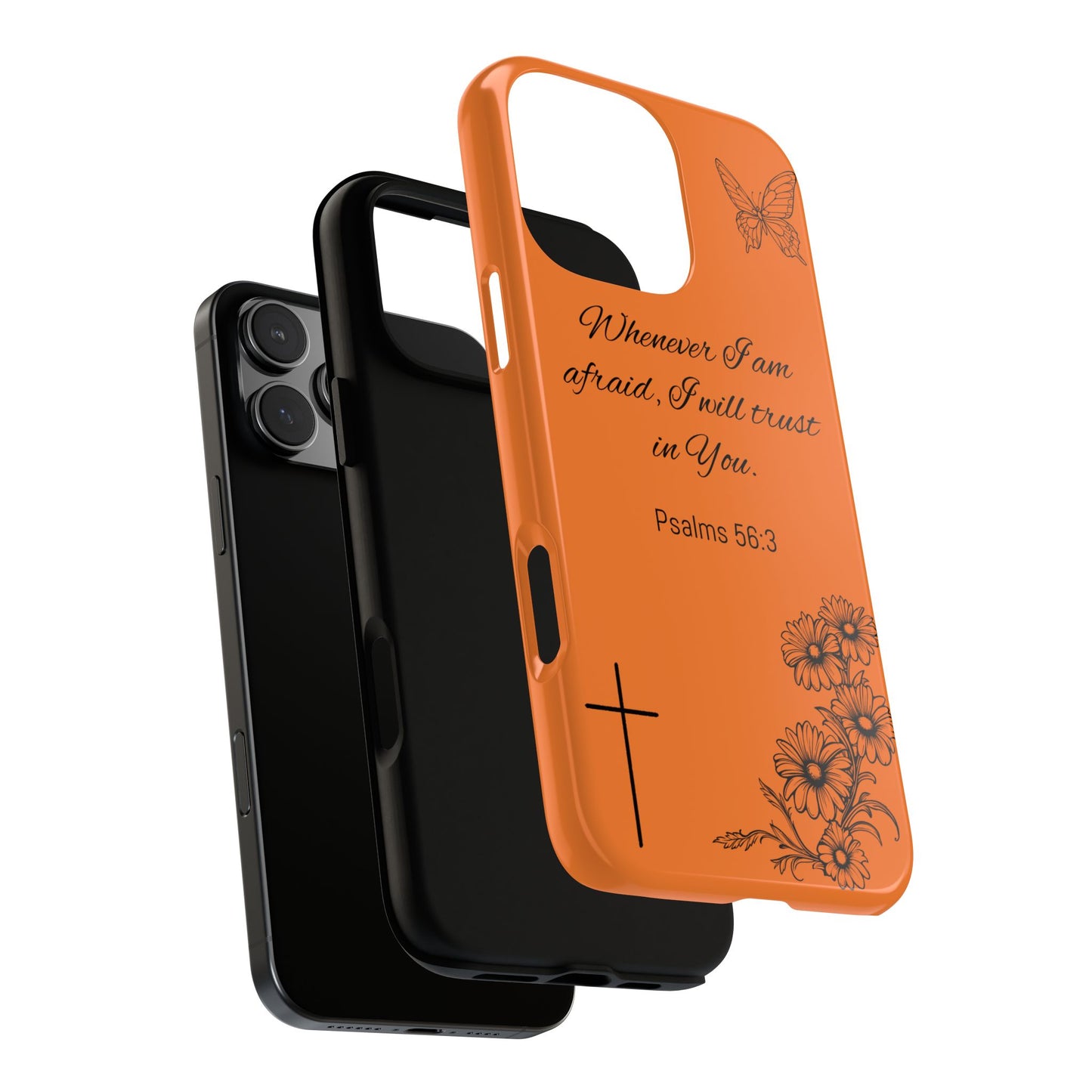 Faith-Inspired Phone Case, Inspirational Tough Case for Women, Christian Gifts, Encouragement, Motivational Bible Verse