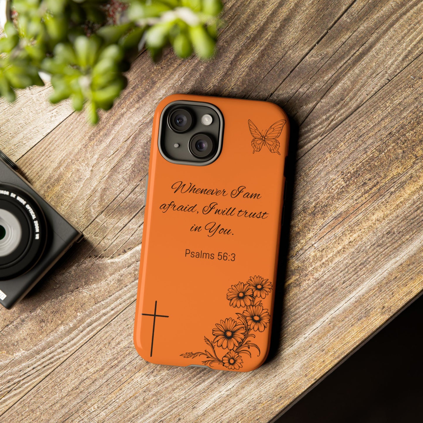 Faith-Inspired Phone Case, Inspirational Tough Case for Women, Christian Gifts, Encouragement, Motivational Bible Verse