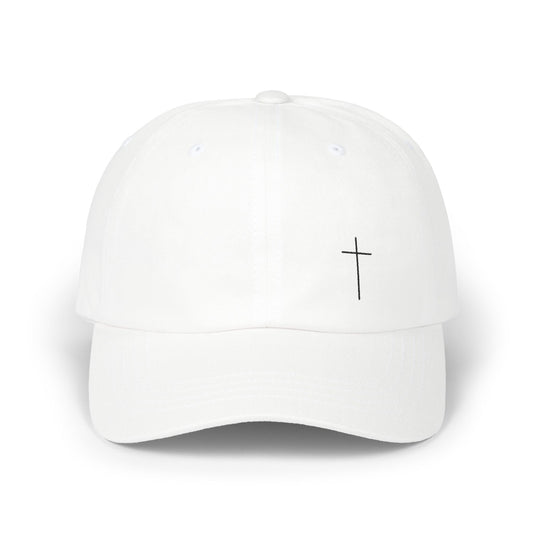 Faith, Cross | Stylish White Hat for Casual Outings, Unisex Accessory, Everyday Wear