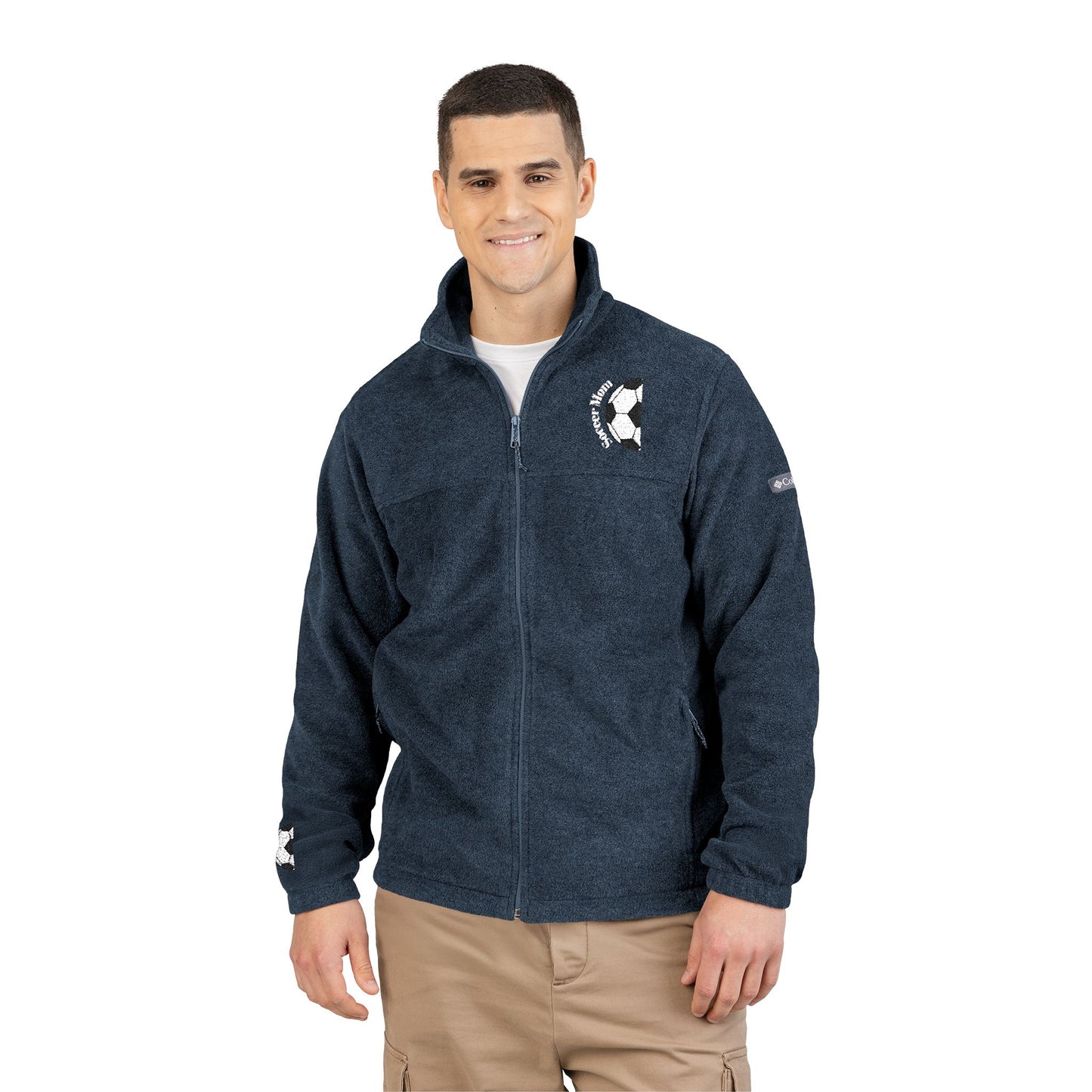 Game Day Unisex Fleece Jacket - Cozy Columbia Outerwear, Perfect for Hiking, Outdoor Adventures, Casual Wear, Gifts for Him & Her