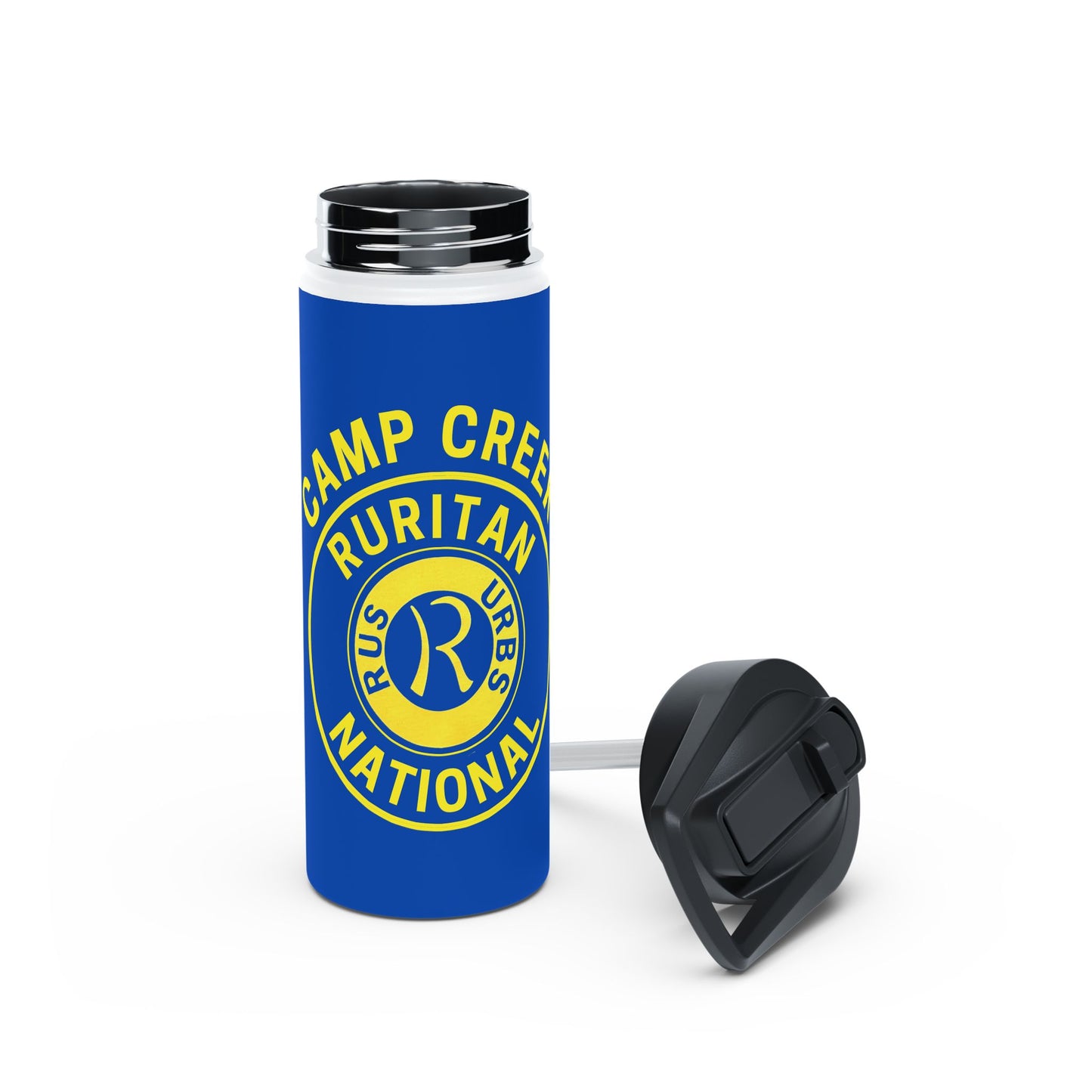 Camp Creek Ruritan National Stainless Steel Water Bottle, Durable Insulated
