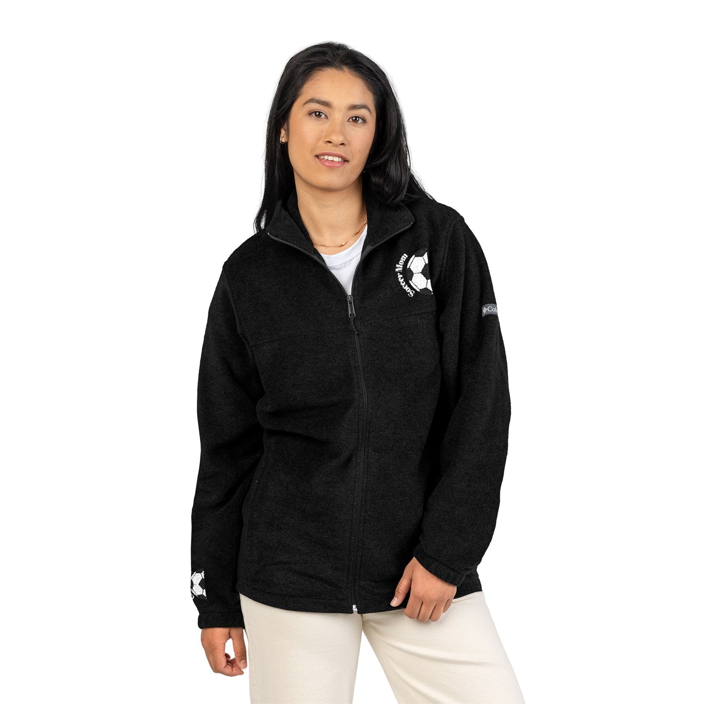 Game Day Unisex Fleece Jacket - Cozy Columbia Outerwear, Perfect for Hiking, Outdoor Adventures, Casual Wear, Gifts for Him & Her
