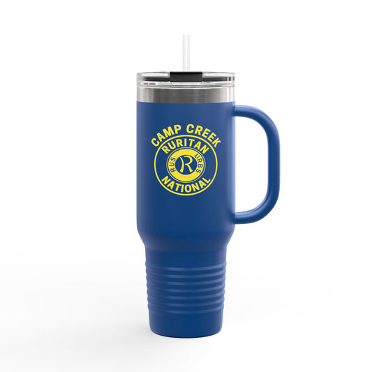 Insulated Travel Mug with Camp Creek Ruritan Logo