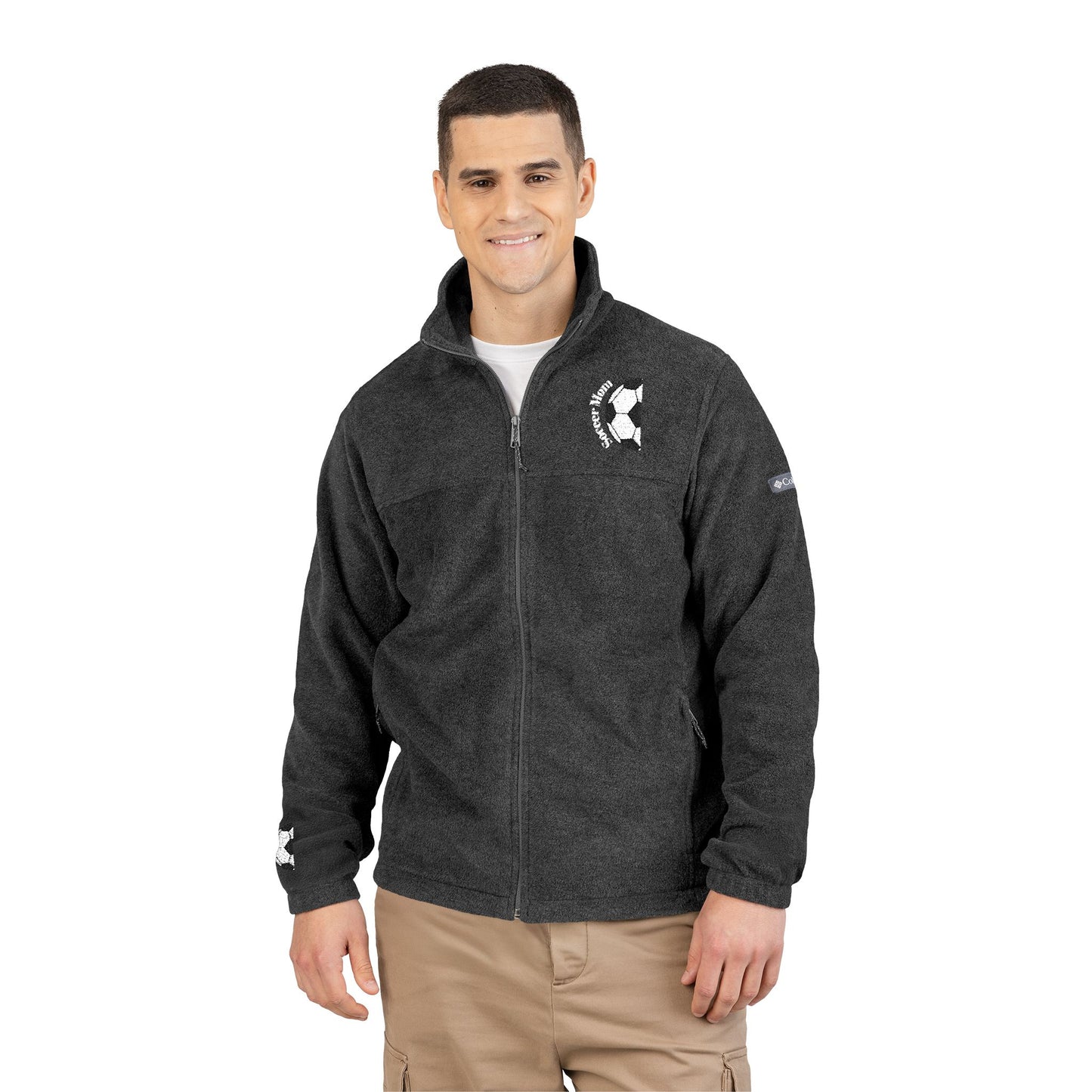 Game Day Unisex Fleece Jacket - Cozy Columbia Outerwear, Perfect for Hiking, Outdoor Adventures, Casual Wear, Gifts for Him & Her