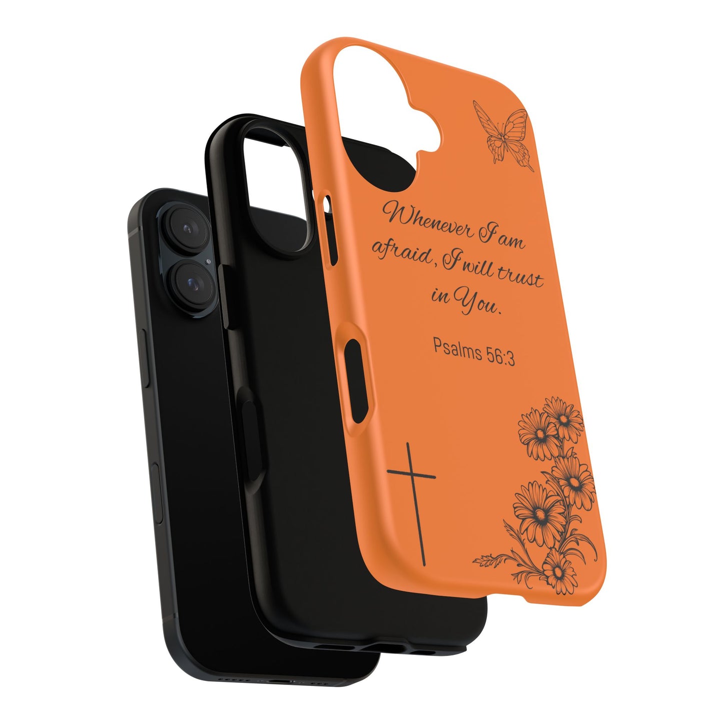 Faith-Inspired Phone Case, Inspirational Tough Case for Women, Christian Gifts, Encouragement, Motivational Bible Verse