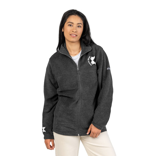 Game Day Unisex Fleece Jacket - Cozy Columbia Outerwear, Perfect for Hiking, Outdoor Adventures, Casual Wear, Gifts for Him & Her