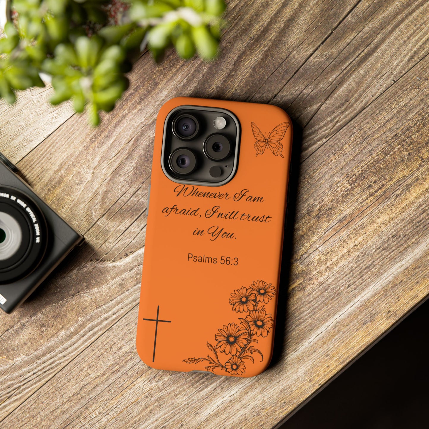 Faith-Inspired Phone Case, Inspirational Tough Case for Women, Christian Gifts, Encouragement, Motivational Bible Verse