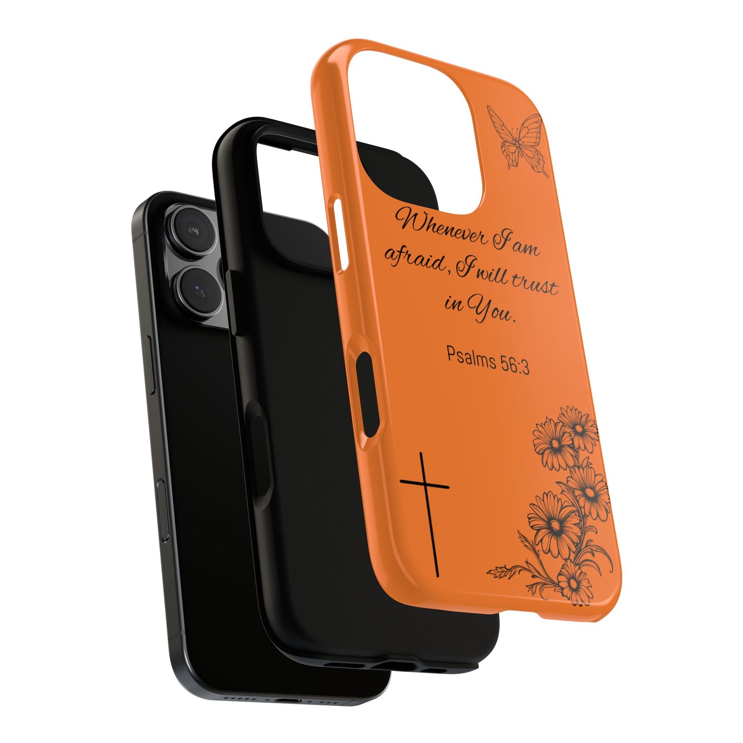 Faith-Inspired Phone Case, Inspirational Tough Case for Women, Christian Gifts, Encouragement, Motivational Bible Verse