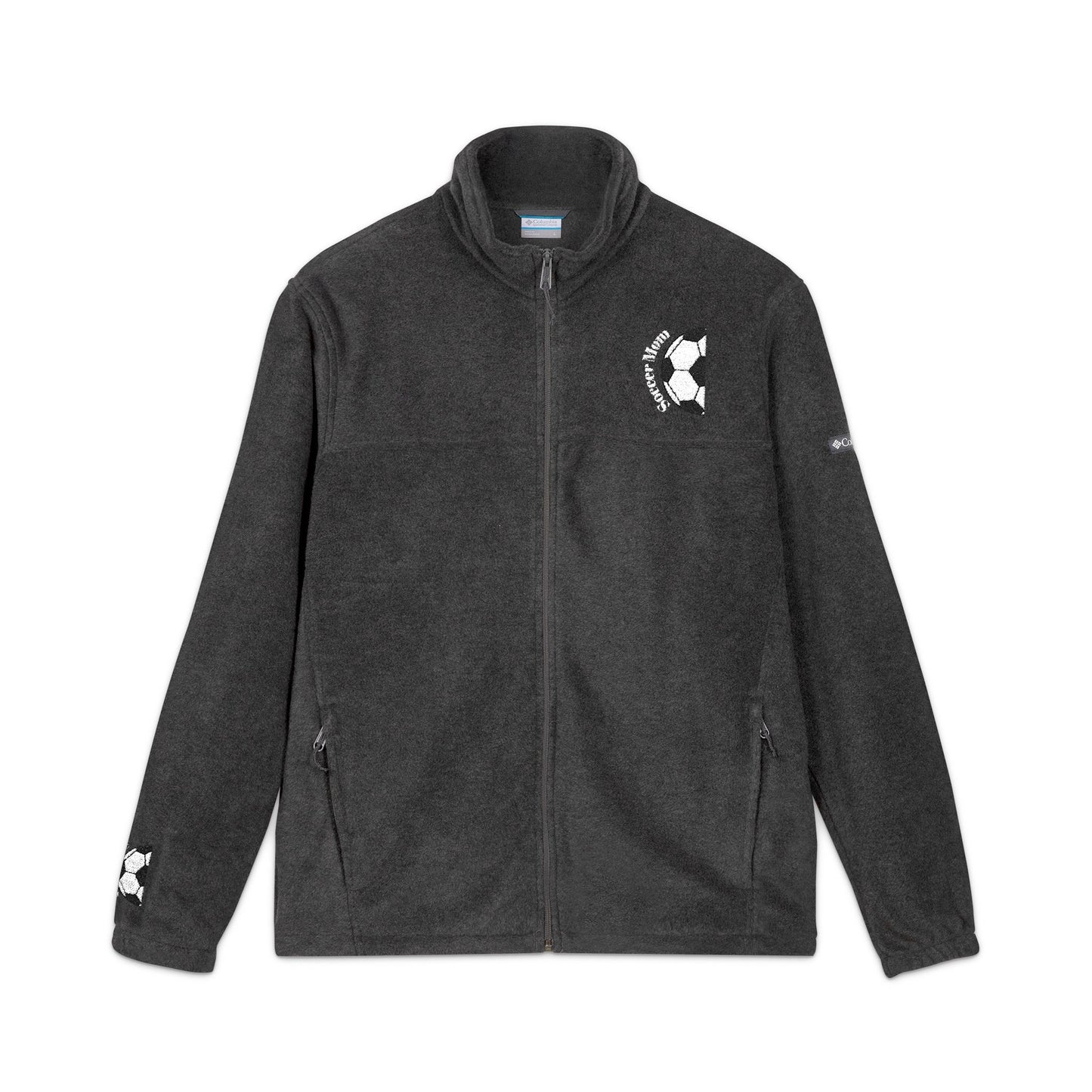 Game Day Unisex Fleece Jacket - Cozy Columbia Outerwear, Perfect for Hiking, Outdoor Adventures, Casual Wear, Gifts for Him & Her