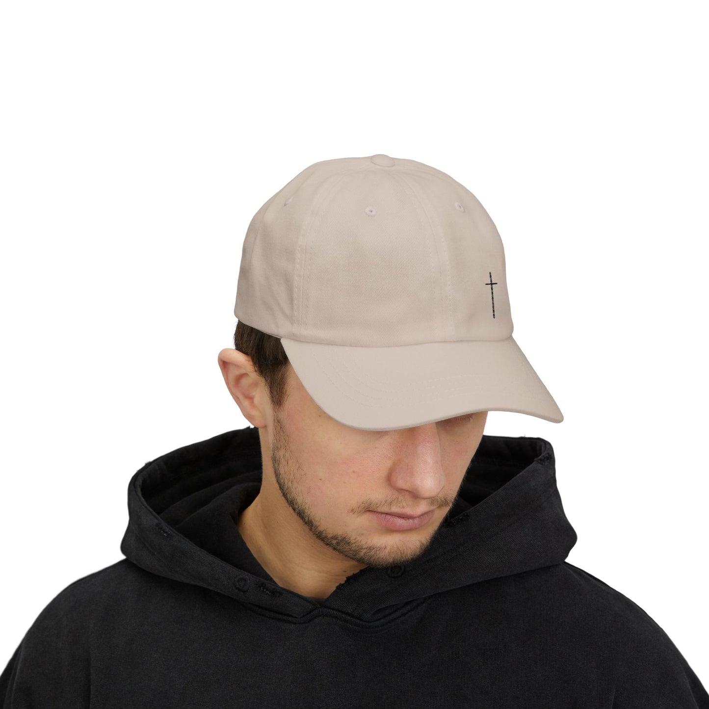Faith, Cross | Stylish White Hat for Casual Outings, Unisex Accessory, Everyday Wear