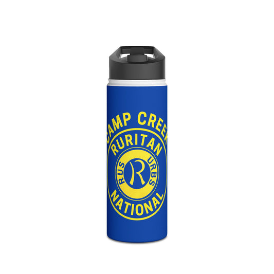 Camp Creek Ruritan National Stainless Steel Water Bottle, Durable Insulated