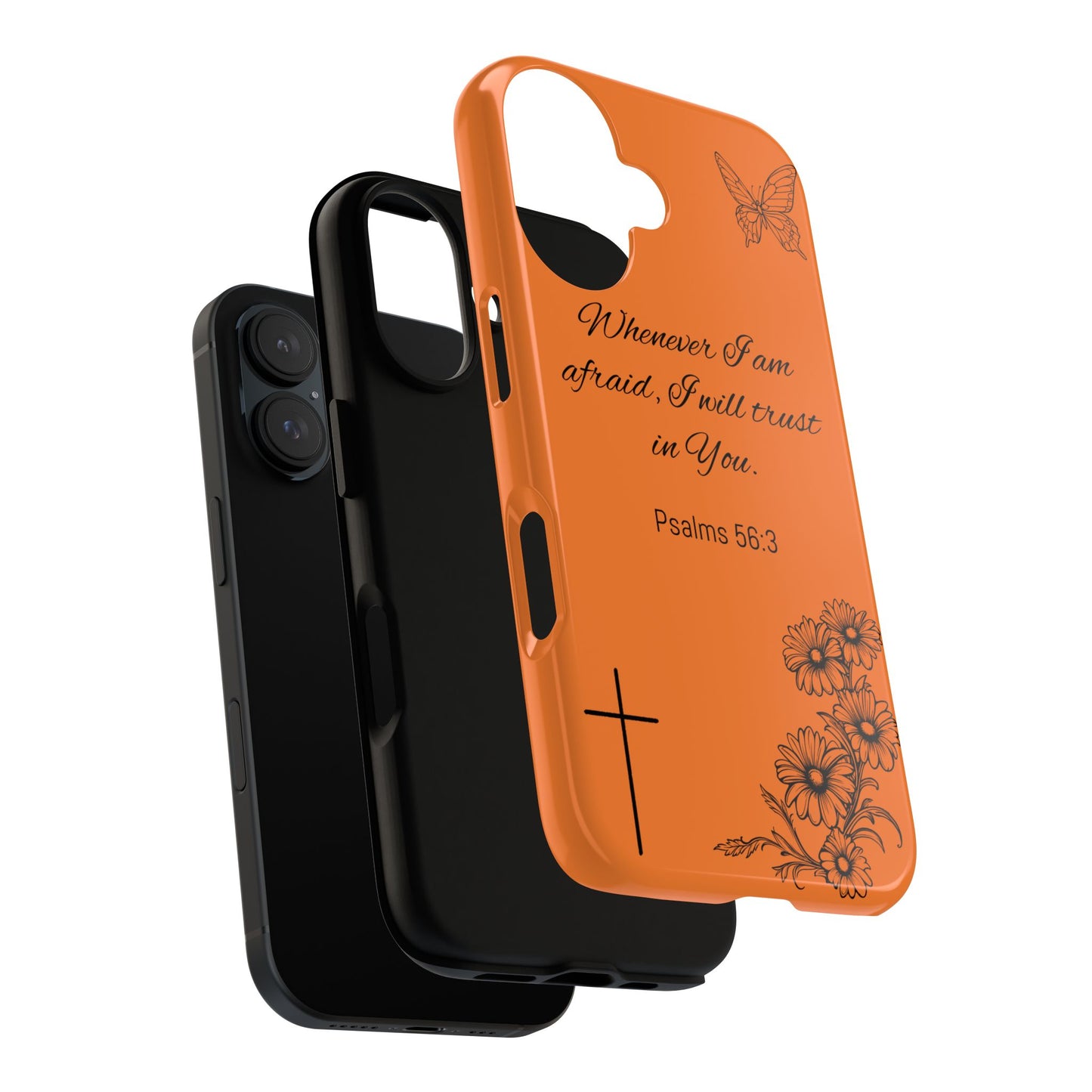 Faith-Inspired Phone Case, Inspirational Tough Case for Women, Christian Gifts, Encouragement, Motivational Bible Verse