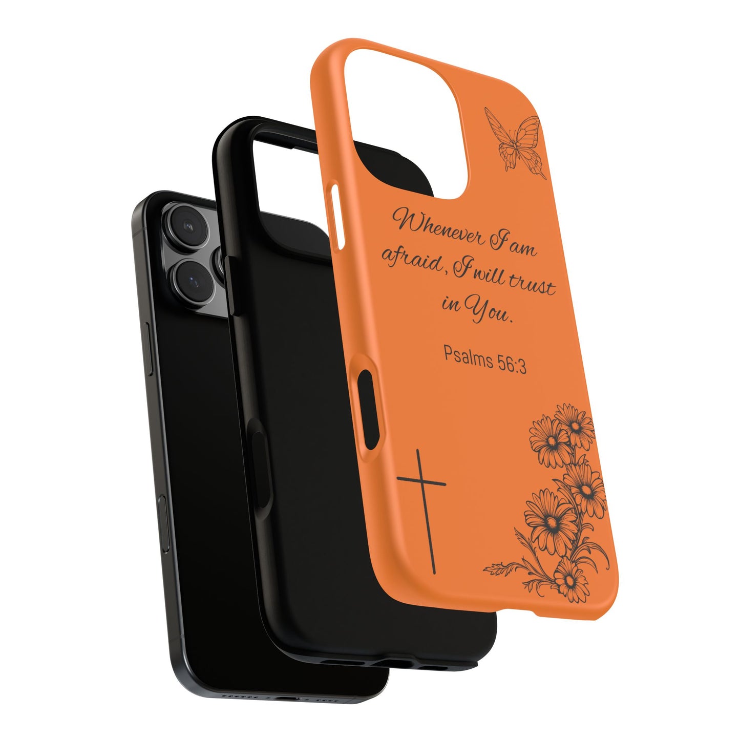 Faith-Inspired Phone Case, Inspirational Tough Case for Women, Christian Gifts, Encouragement, Motivational Bible Verse