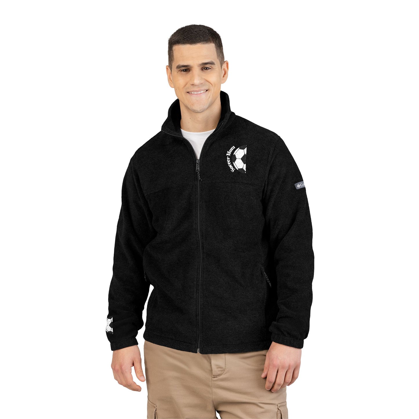 Game Day Unisex Fleece Jacket - Cozy Columbia Outerwear, Perfect for Hiking, Outdoor Adventures, Casual Wear, Gifts for Him & Her