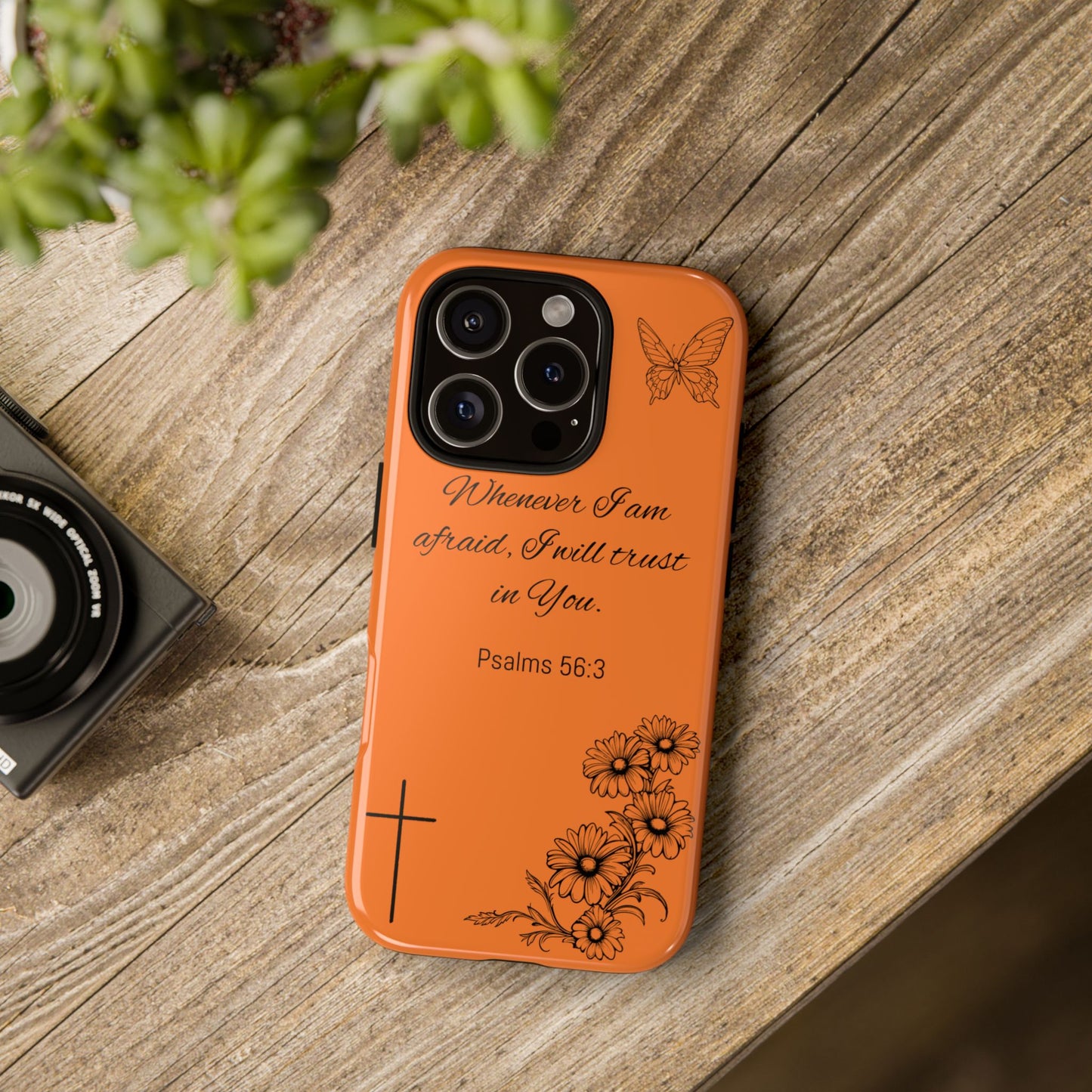 Faith-Inspired Phone Case, Inspirational Tough Case for Women, Christian Gifts, Encouragement, Motivational Bible Verse