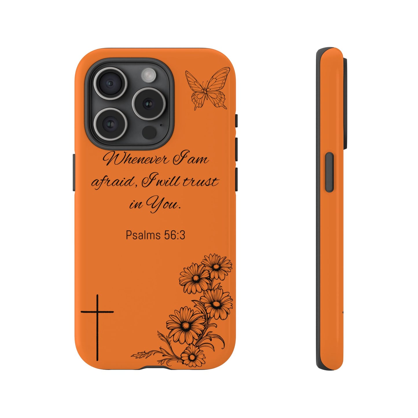 Faith-Inspired Phone Case, Inspirational Tough Case for Women, Christian Gifts, Encouragement, Motivational Bible Verse