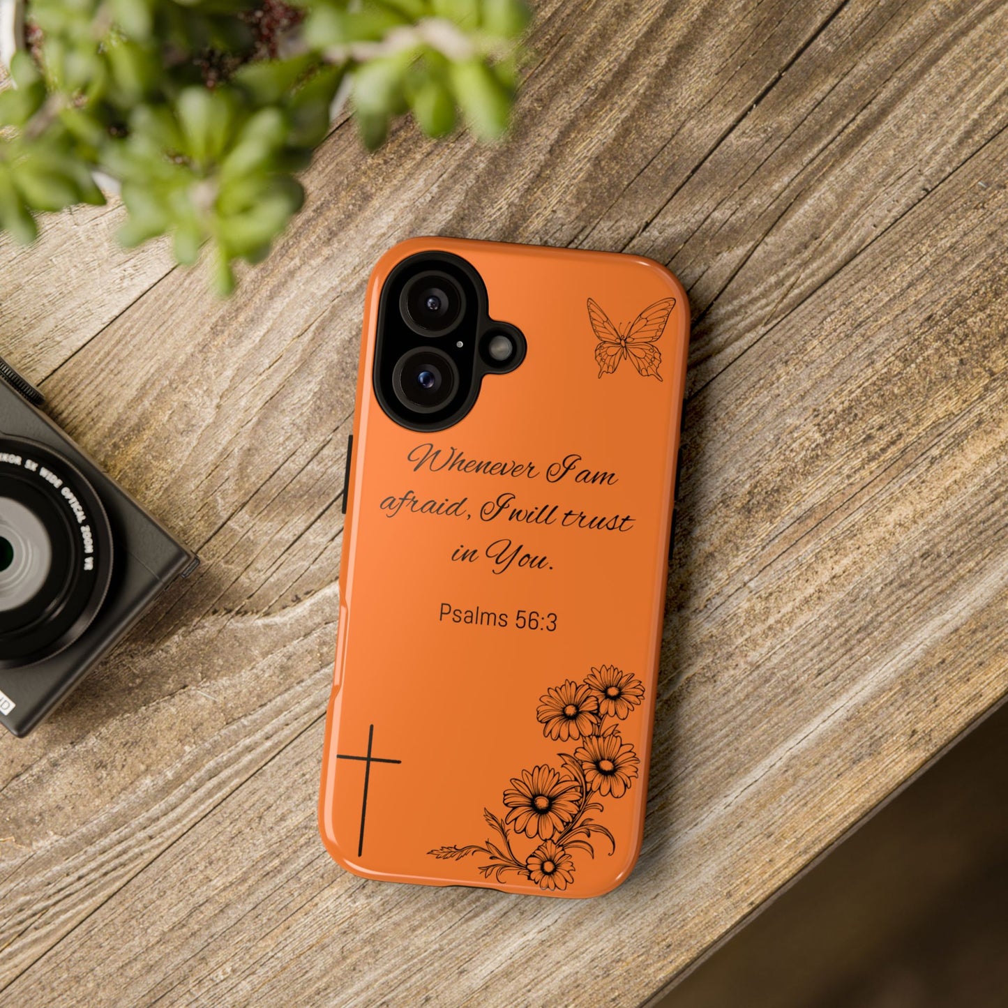 Faith-Inspired Phone Case, Inspirational Tough Case for Women, Christian Gifts, Encouragement, Motivational Bible Verse