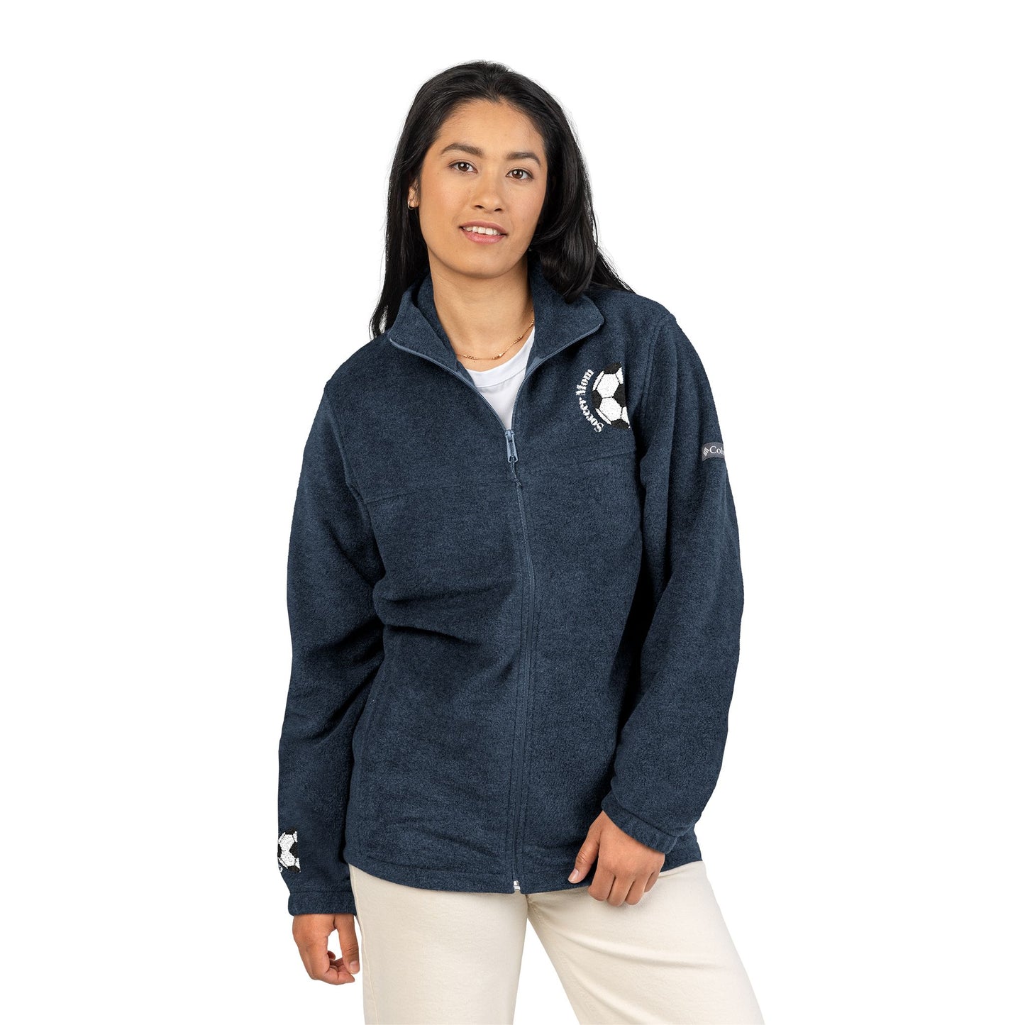 Game Day Unisex Fleece Jacket - Cozy Columbia Outerwear, Perfect for Hiking, Outdoor Adventures, Casual Wear, Gifts for Him & Her
