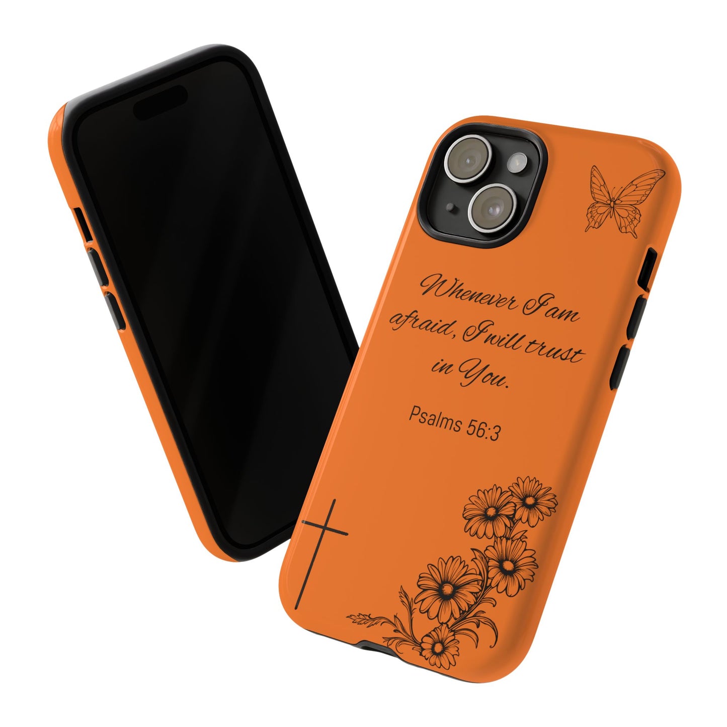 Faith-Inspired Phone Case, Inspirational Tough Case for Women, Christian Gifts, Encouragement, Motivational Bible Verse