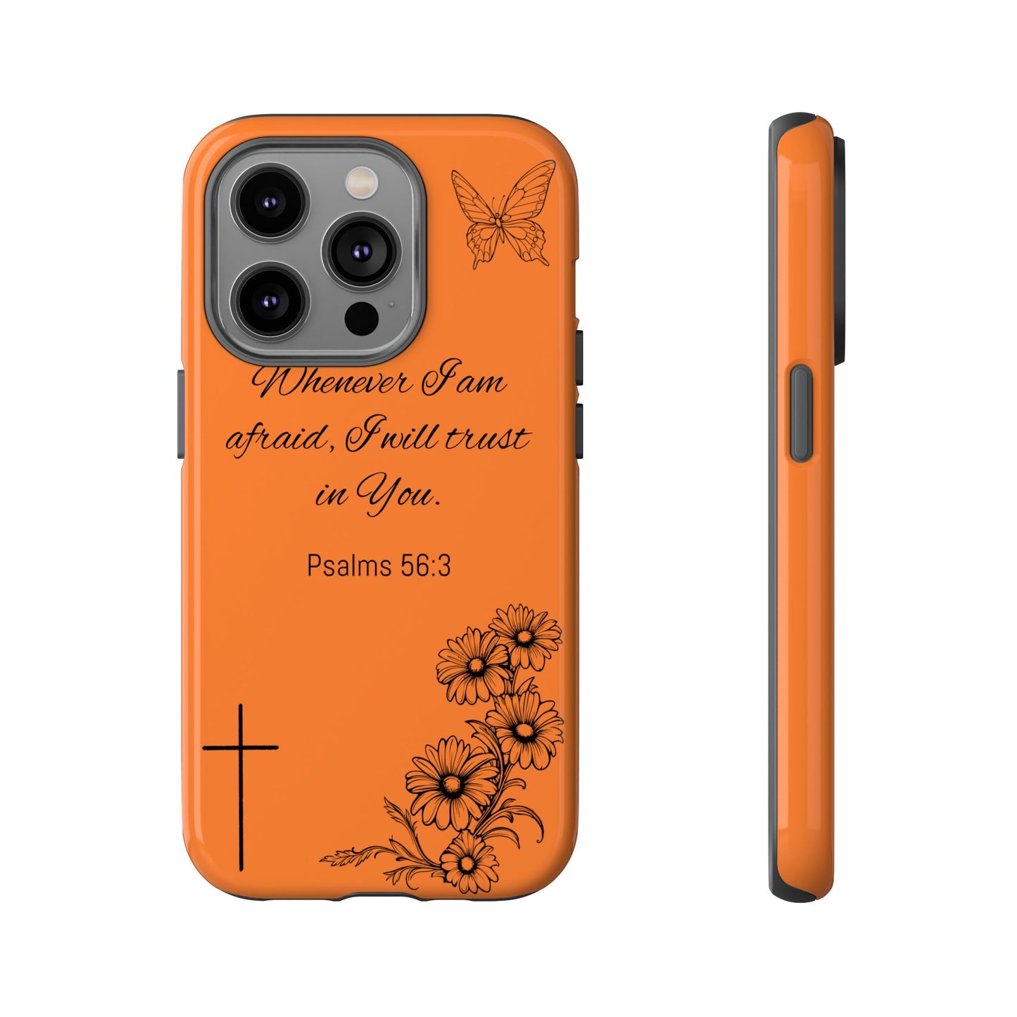Faith-Inspired Phone Case, Inspirational Tough Case for Women, Christian Gifts, Encouragement, Motivational Bible Verse