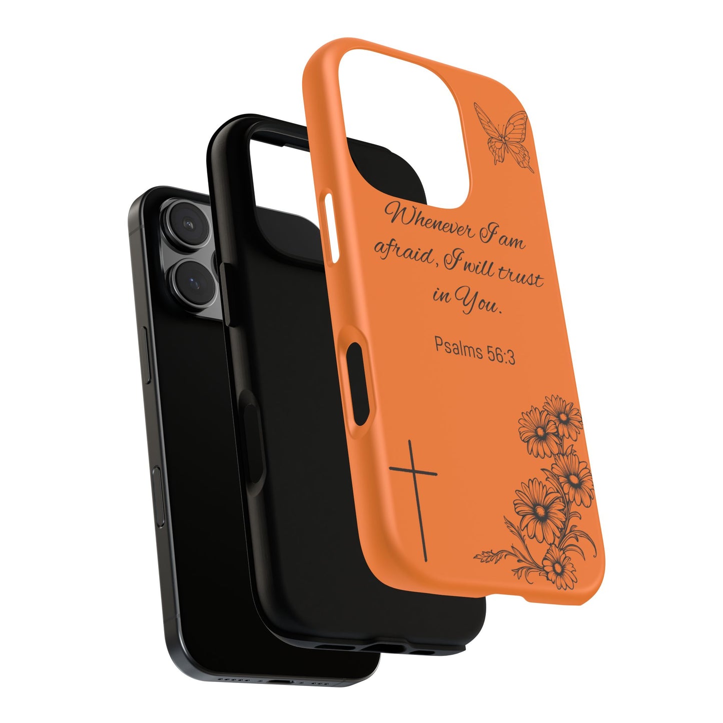 Faith-Inspired Phone Case, Inspirational Tough Case for Women, Christian Gifts, Encouragement, Motivational Bible Verse