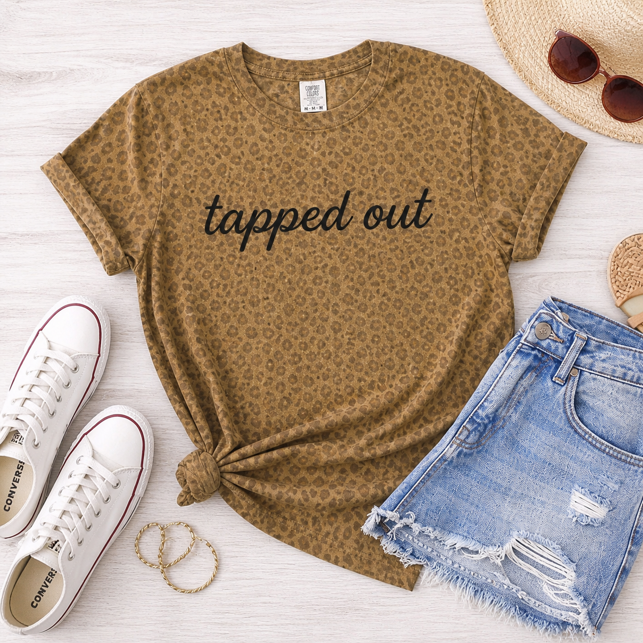 Tapped Out Graphic Tee 🖤