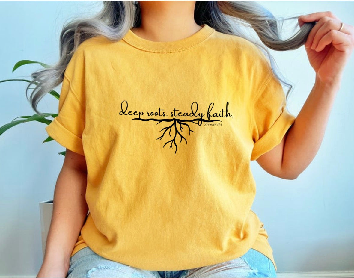 deep roots. steady faith.