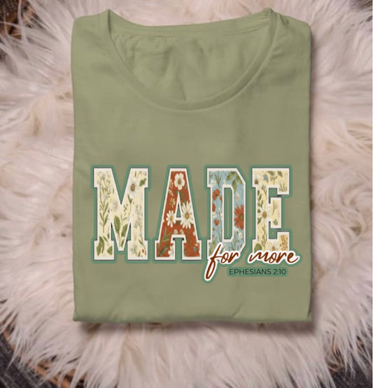 MADE for More – Ephesians 2:10