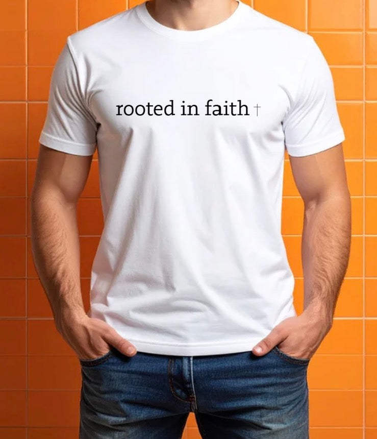 rooted in faith - script font