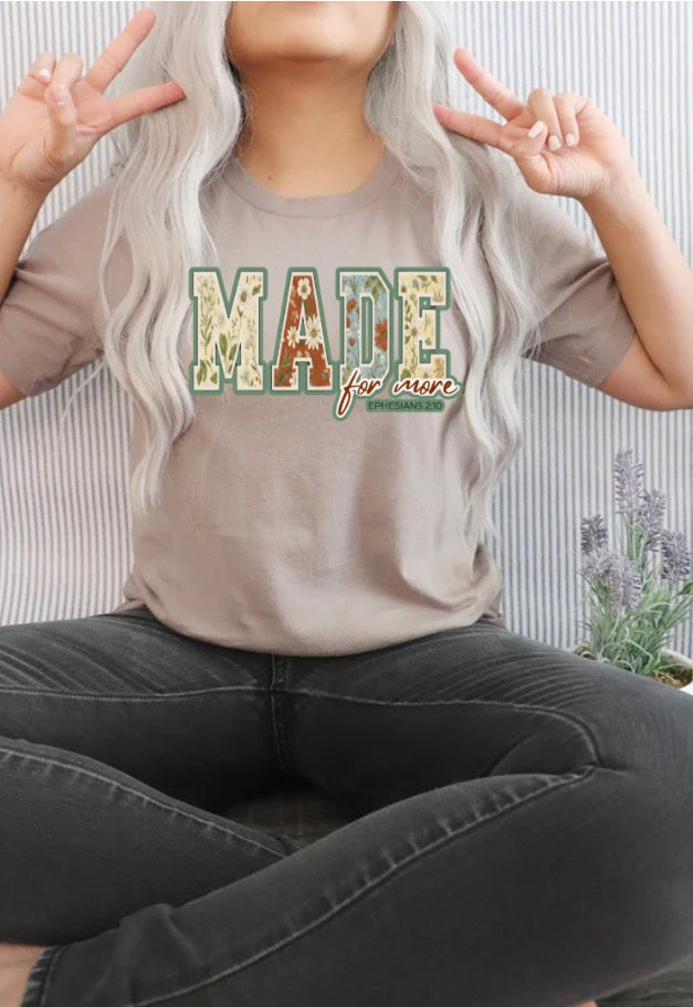 MADE for More – Ephesians 2:10